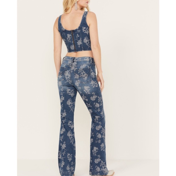 Idyllwind floral print jeans - Picture 6 of 10